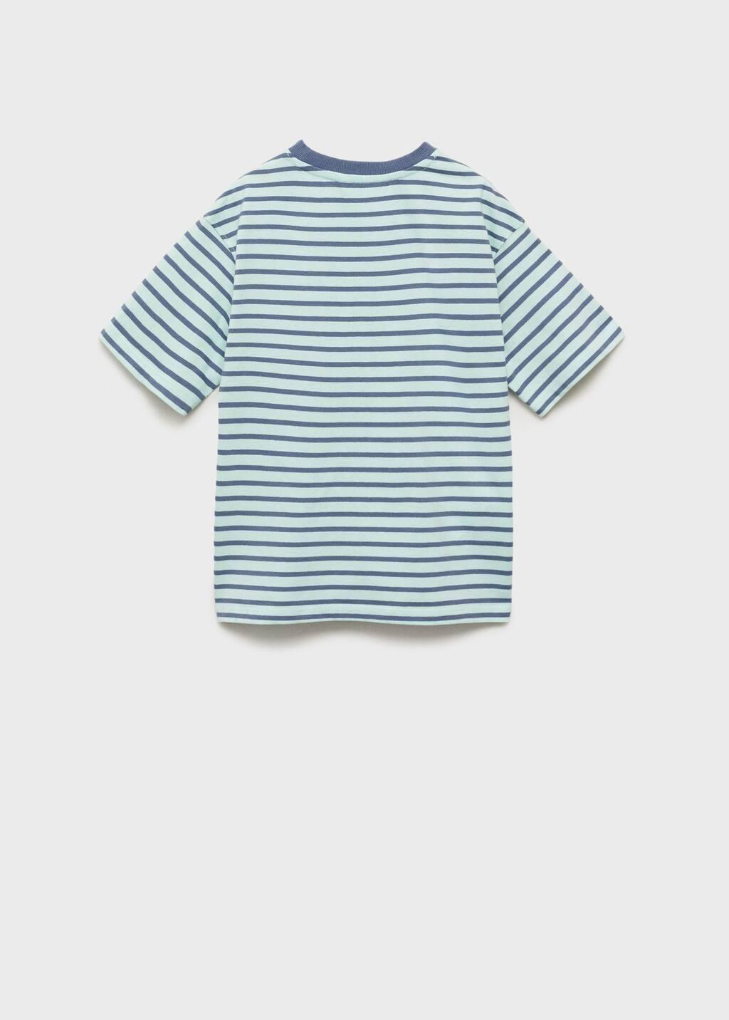 Green Camiseta De Rayas, Kids Boy, , large image number 5
