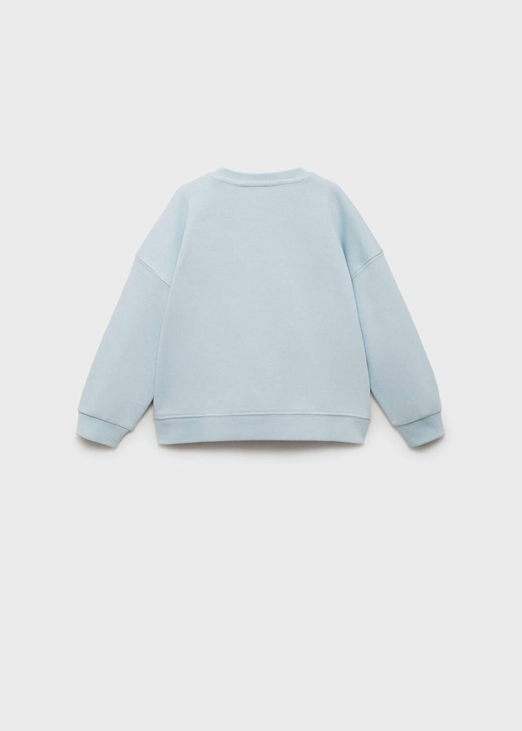 LT-PASTEL BLUE Pocket cotton sweatshirt, Baby Boy, , large image number 1