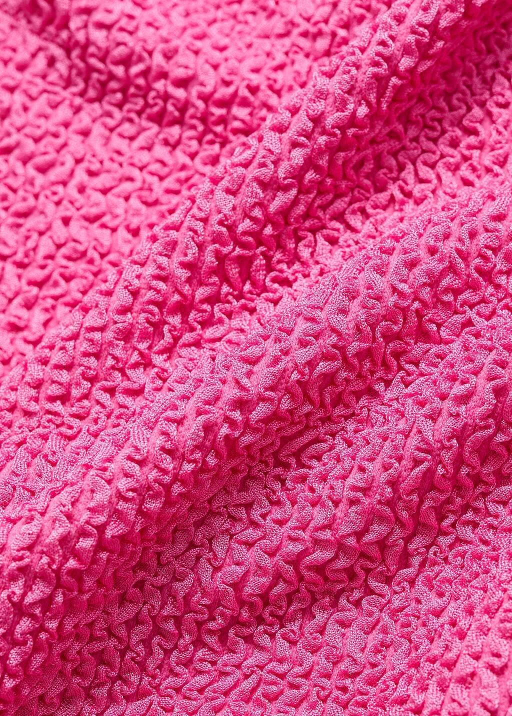 Pink Textured Swimsuit, , large image number 3