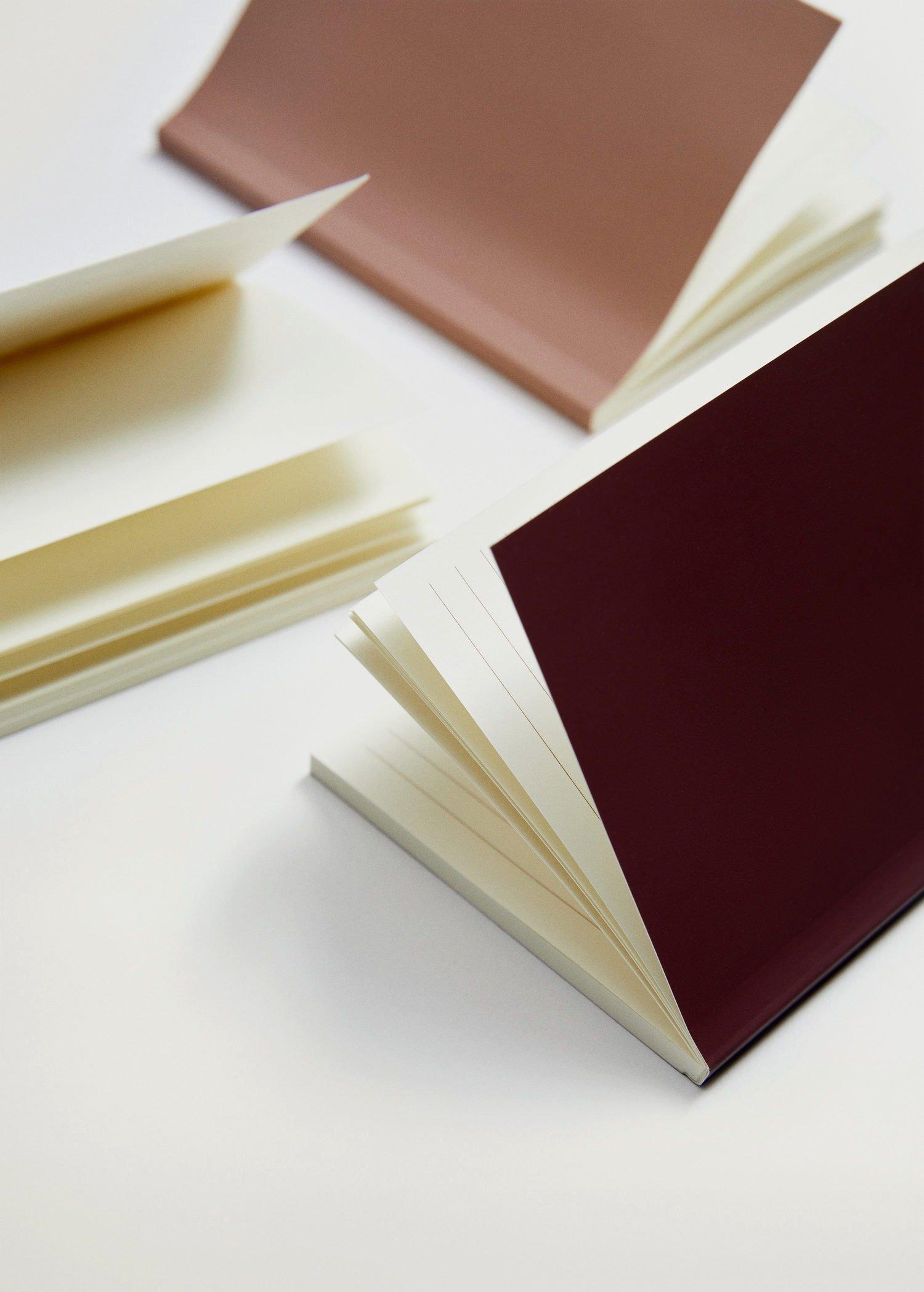 Light Pastel Brown Combined Notebooks, Women, , large image number 4