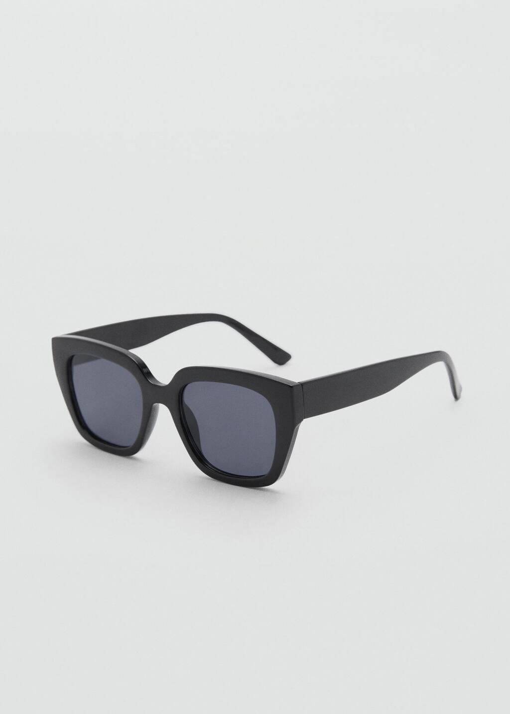 Black Acetate Frame Sunglasses, 0201_99, large image number 0