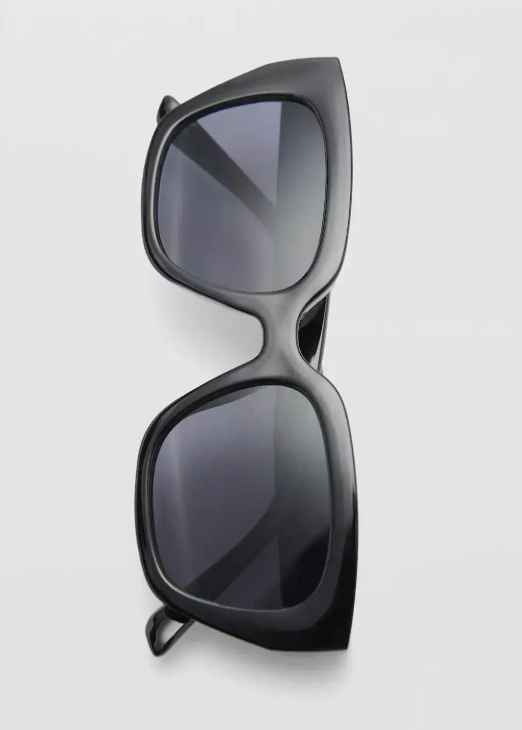 Black Acetate Frame Sunglasses, 0201_99, large image number 2