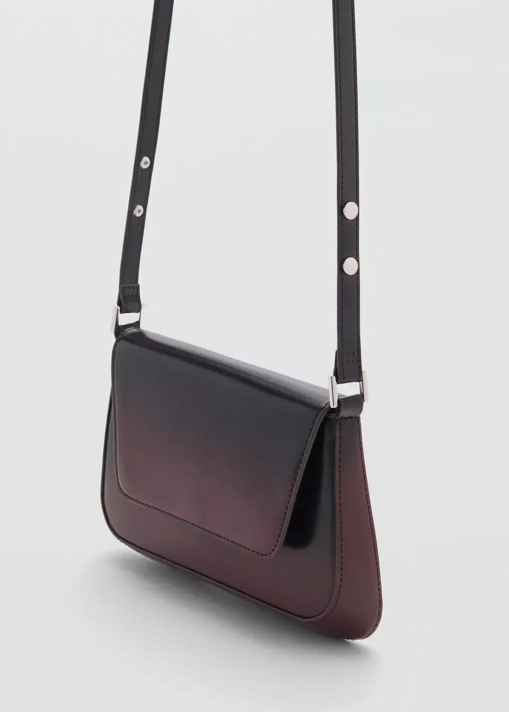 Red Plain Handmade Bag, Dark Red, large image number 2