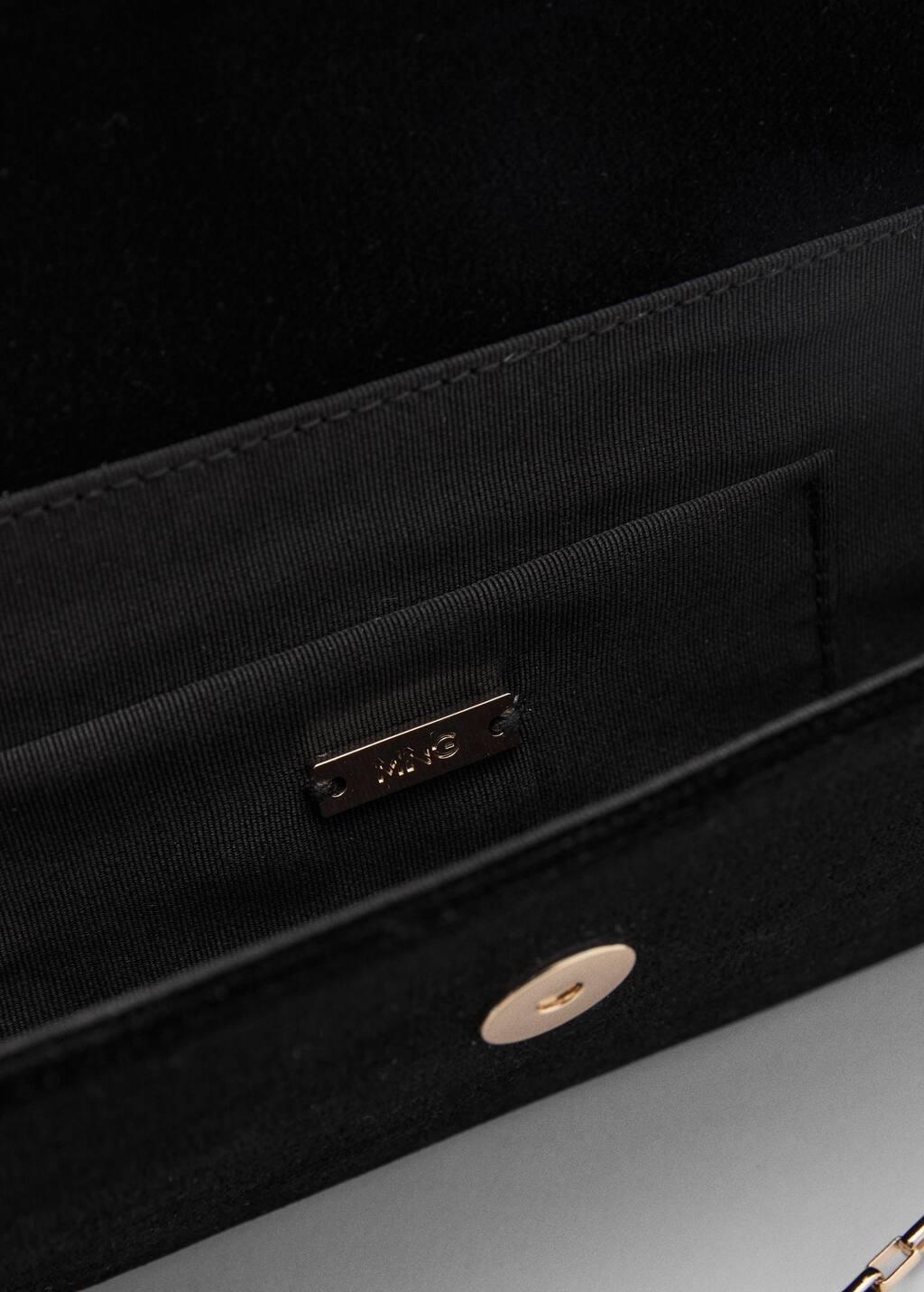 Black Flap Chain Bag, 0201_99, large image number 1