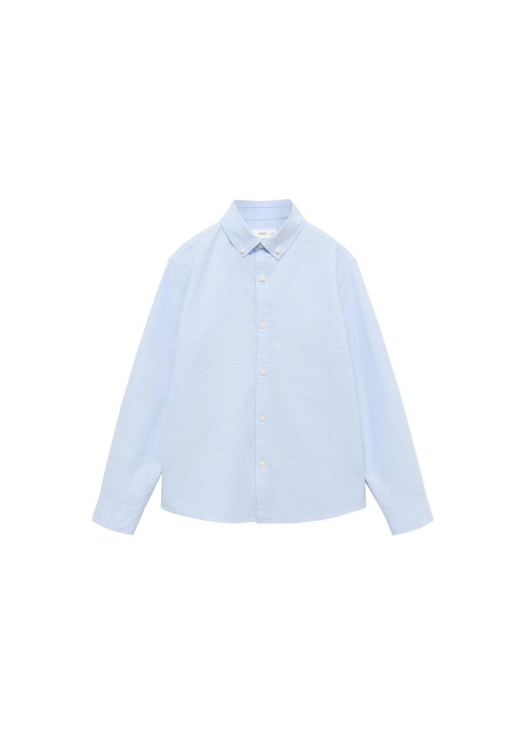 Blue 100% Cotton Shirt, , large image number 0