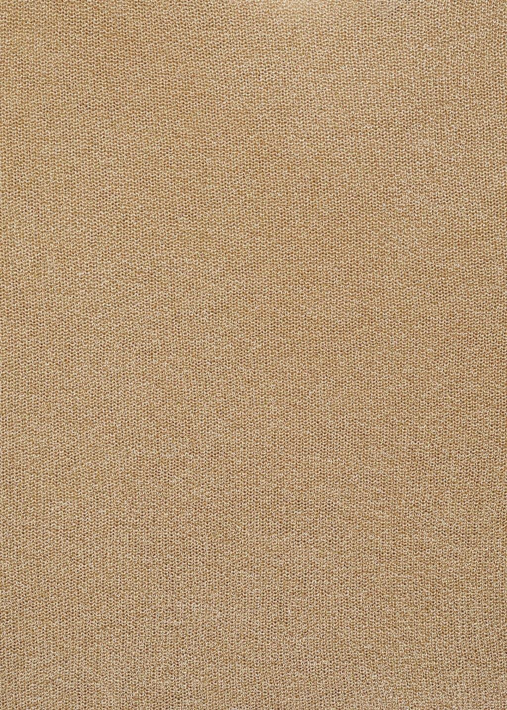 Gold Lurex Knitted Top, , large image number 2