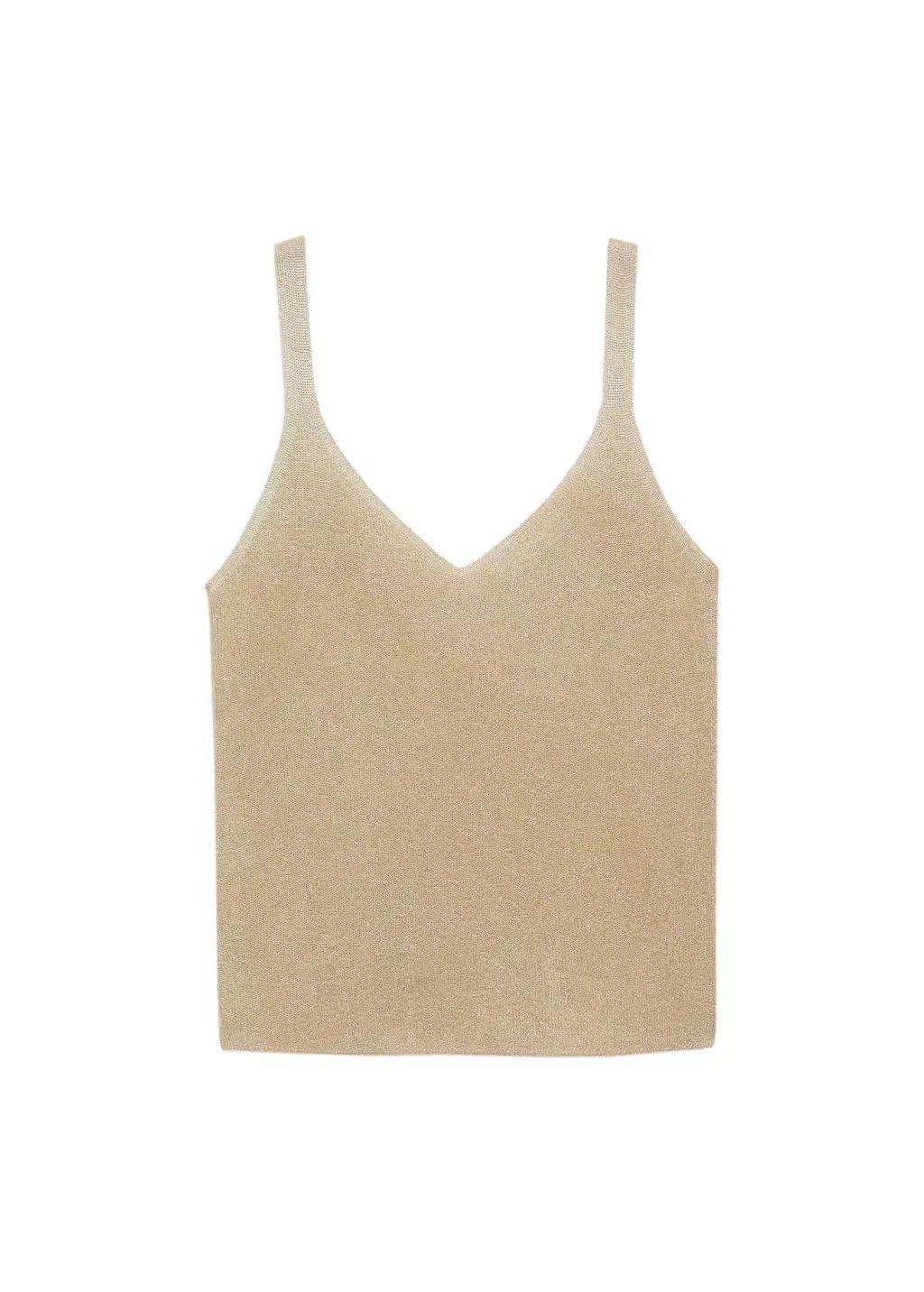 Gold Lurex Knitted Top, , large image number 4
