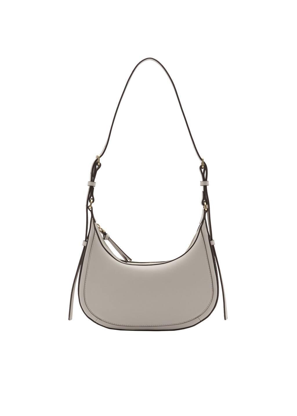 White Handmade Shoulder Bag, Natural White, large image number 3