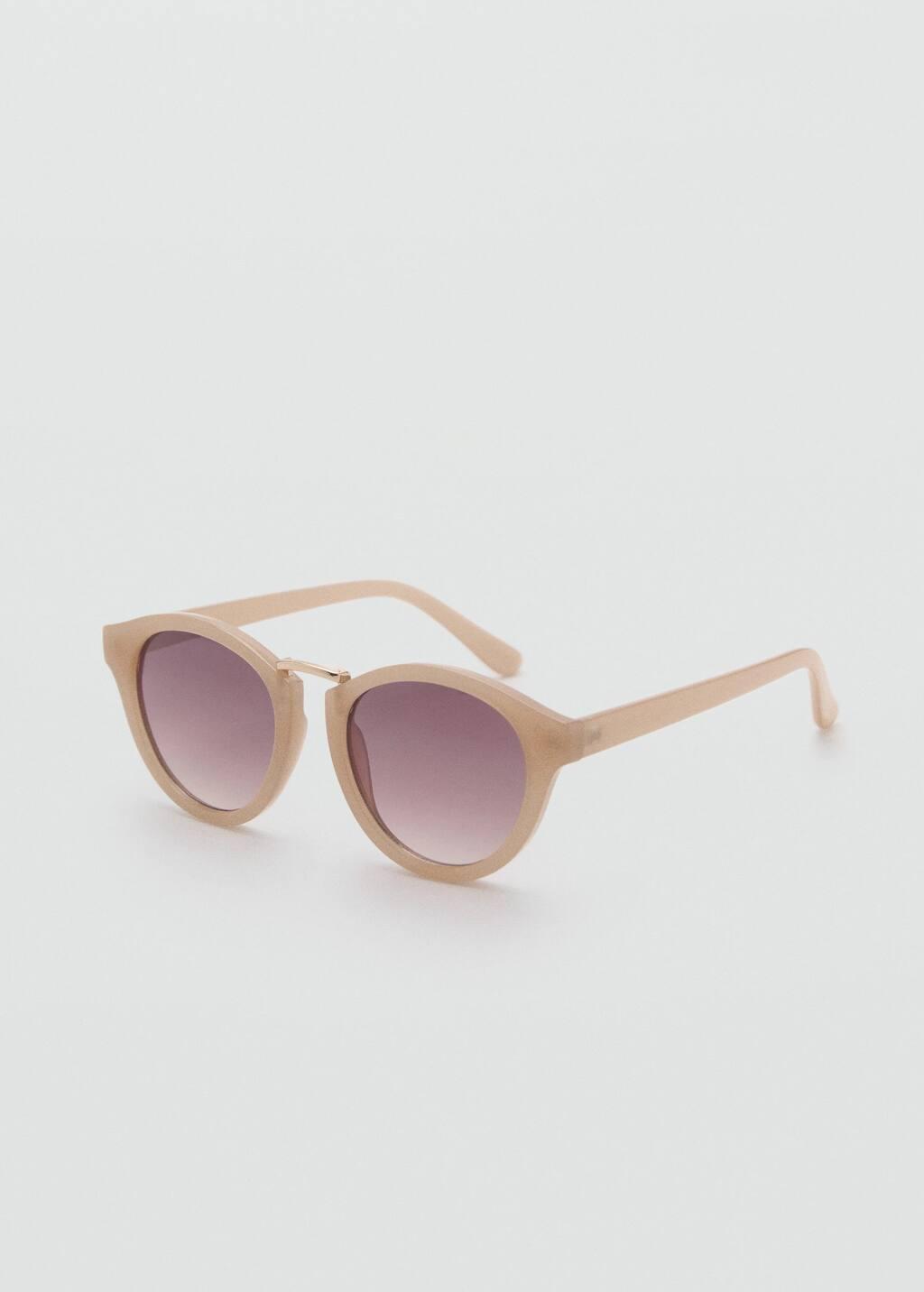 Yellow Metal Bridge Sunglasses, Yellow, large image number 0
