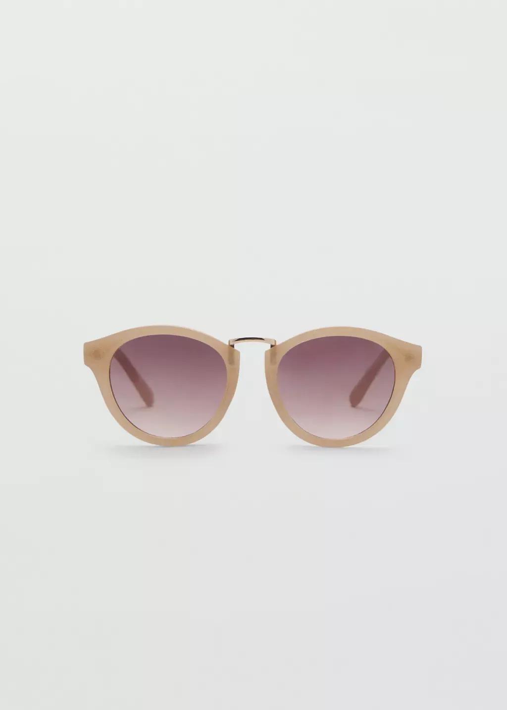 Yellow Metal Bridge Sunglasses, Yellow, large image number 3