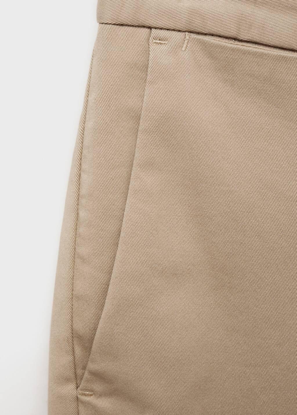 Beige Slim Fit Serge Chino Trousers, , large image number 5
