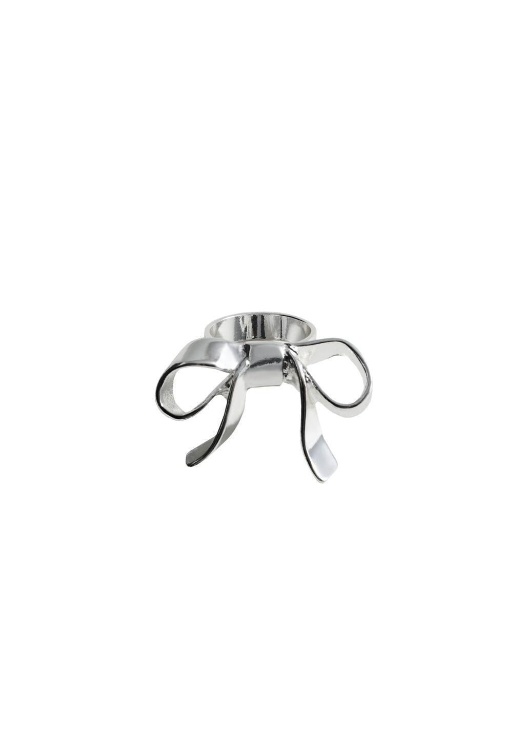 Silver Bow Ring, , large image number 2