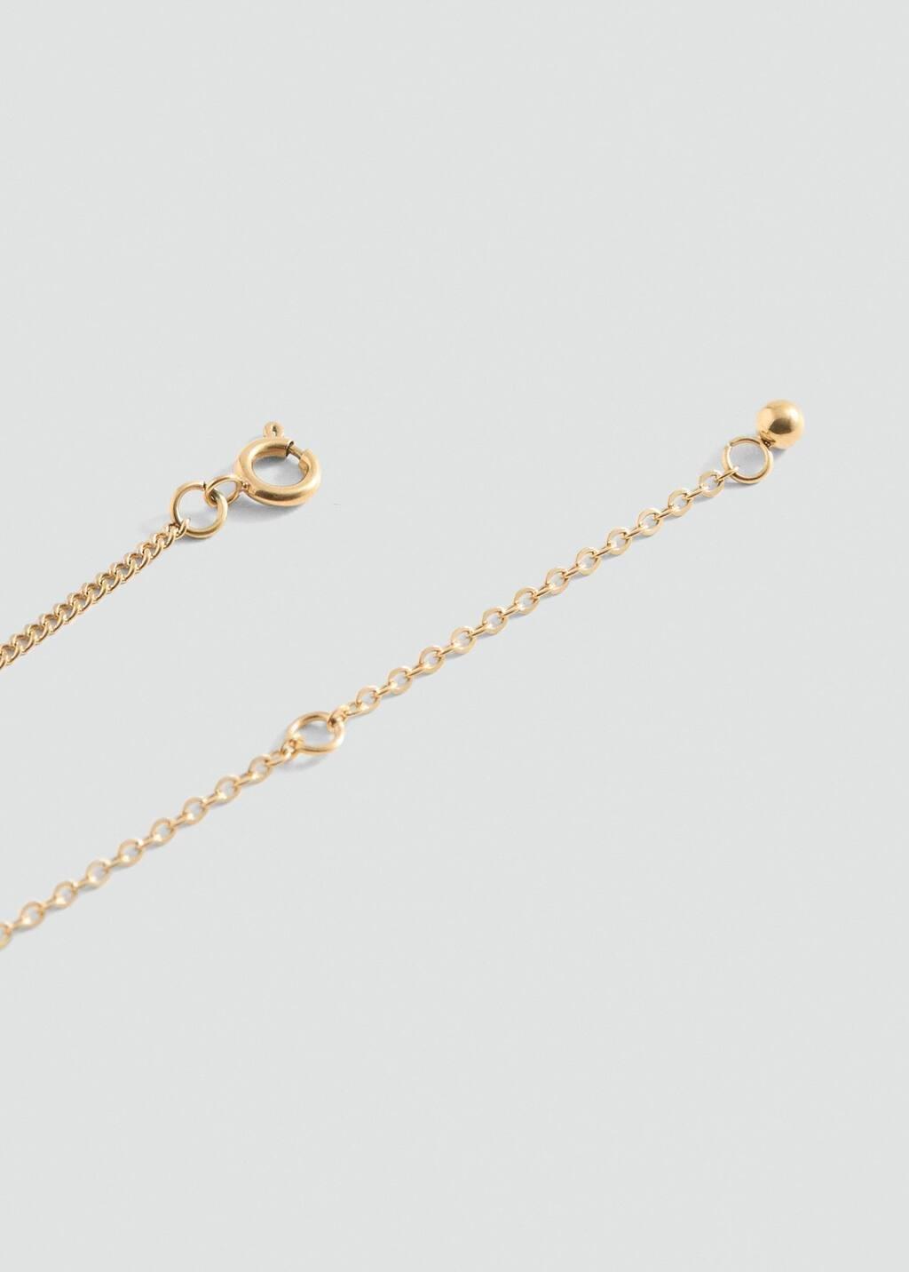Gold Necklace And Earrings Set, Kids Girl, Gold, large image number 1