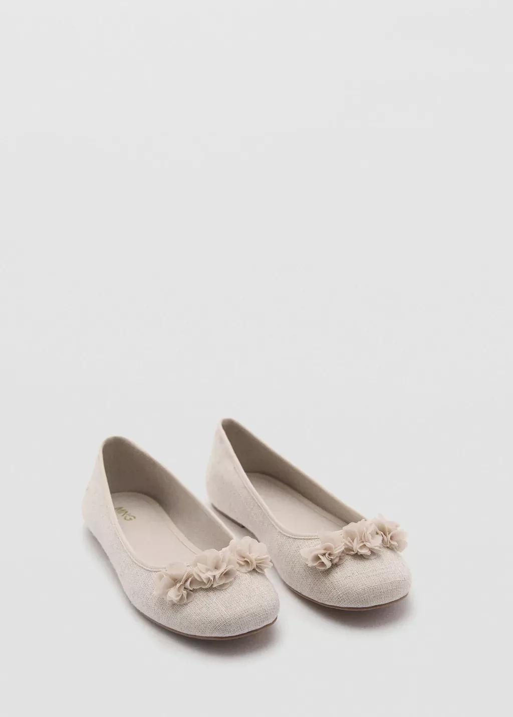Beige Ballerina Flower Decoration, Kids Girl, , large image number 0