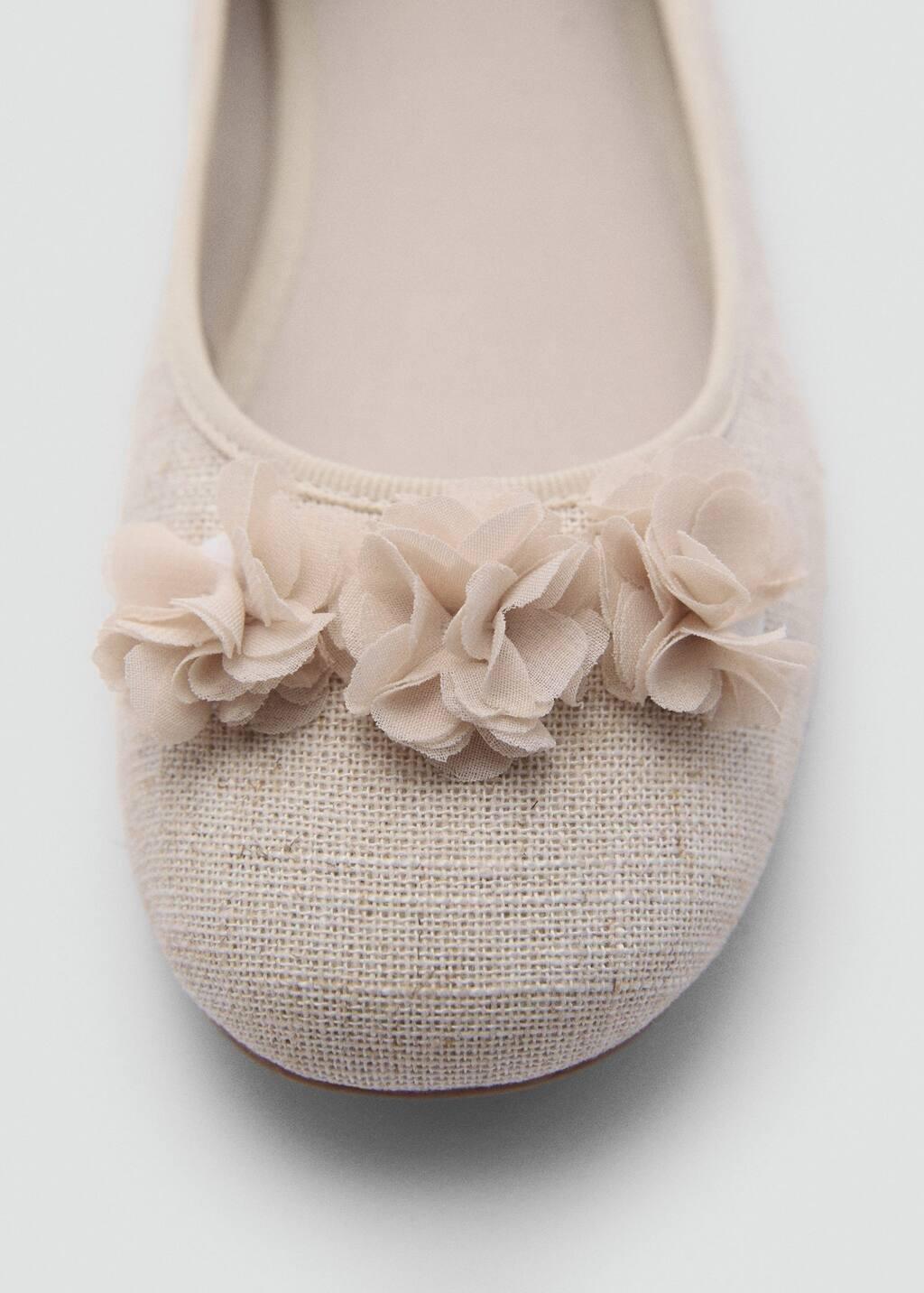 Beige Ballerina Flower Decoration, Kids Girl, , large image number 2