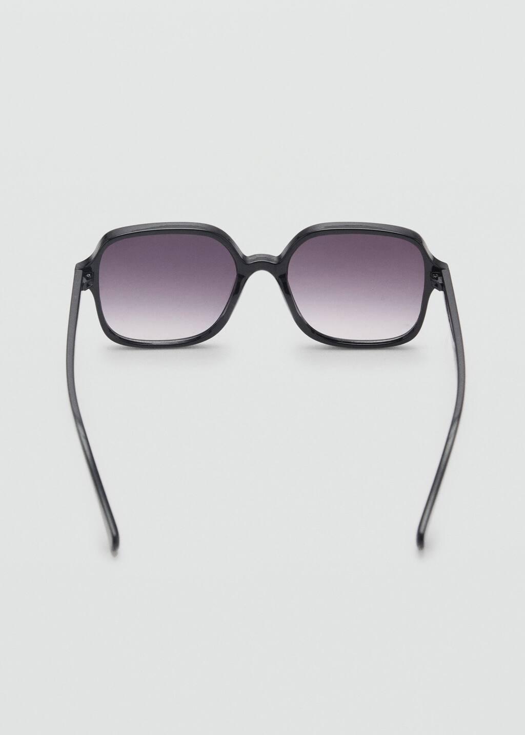 Black Squared Frame Sunglasses, 0201_99, large image number 1