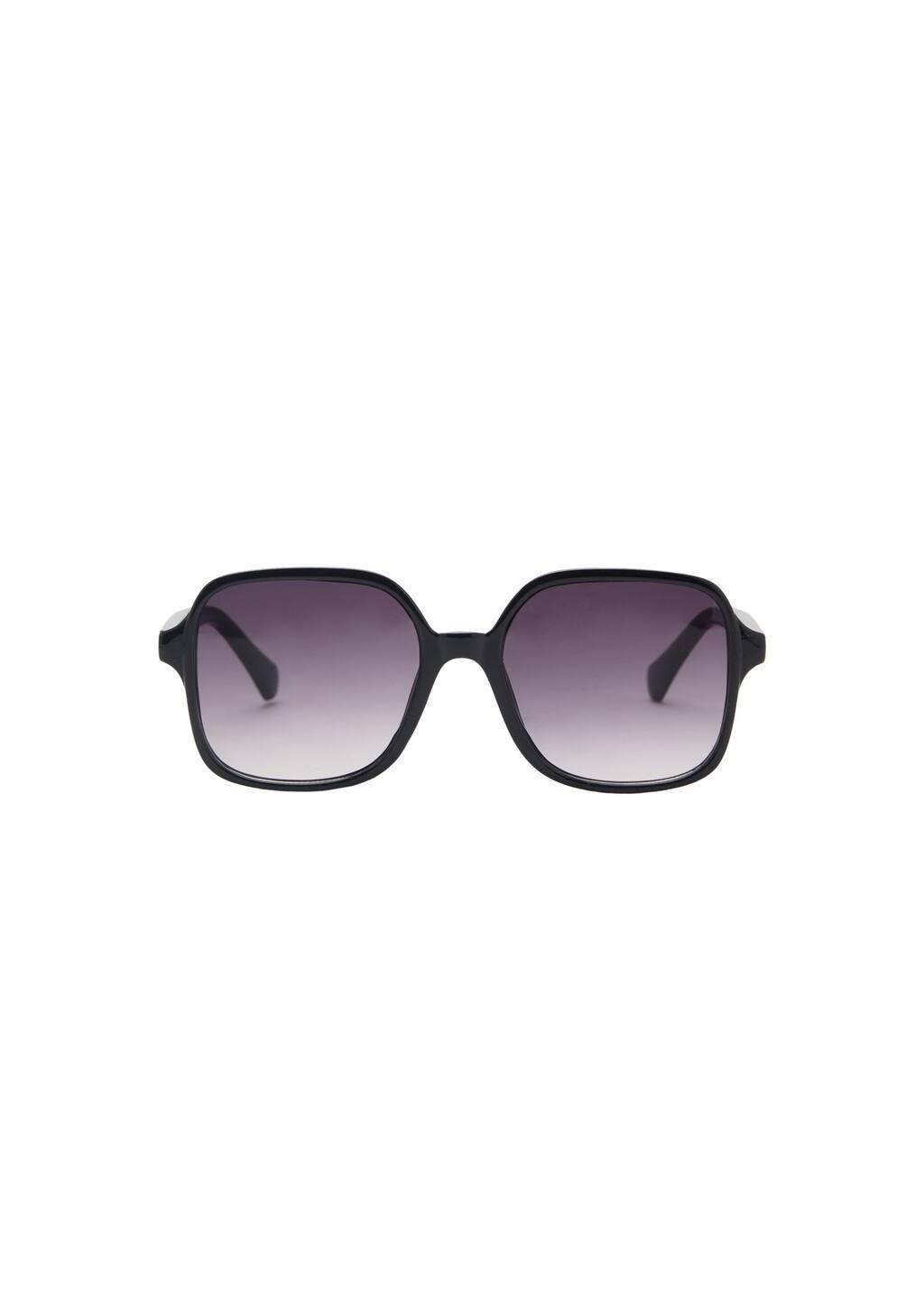 Black Squared Frame Sunglasses, 0201_99, large image number 3