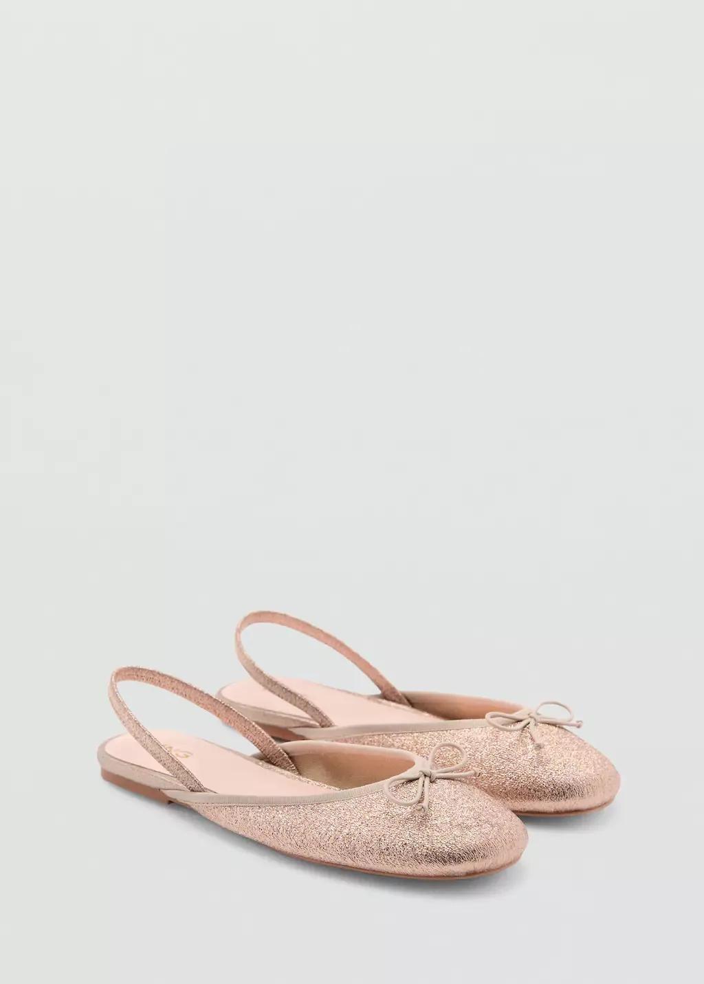 Brown Slingback Ballet Flat, Kids Girl, , medium