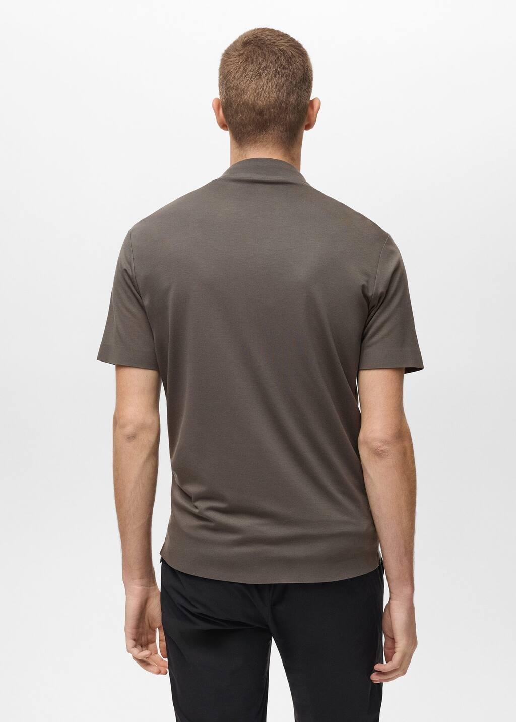 Green Breathable Stretch Comfort Polo Shirt, , large image number 5