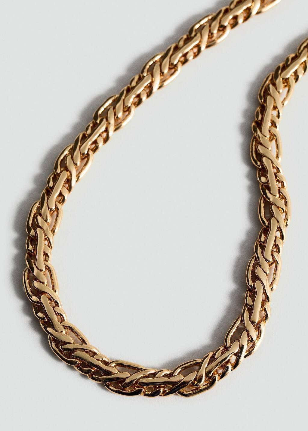 Gold Necklace With Mini Links, Gold, large image number 0