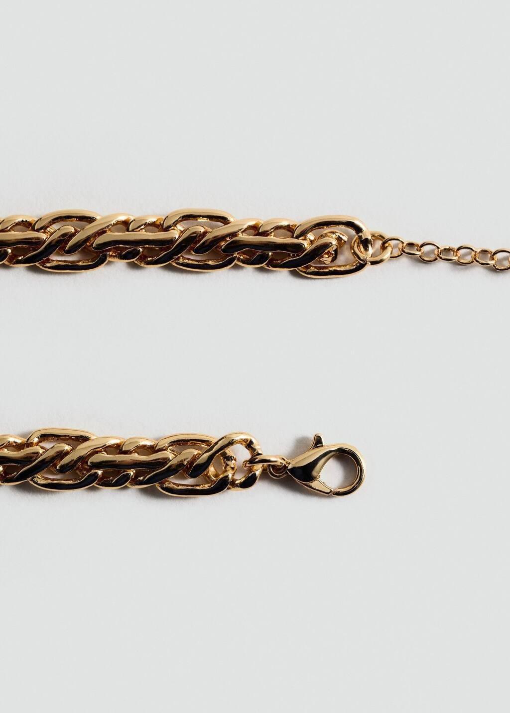 Gold Necklace With Mini Links, 0201_OR, large image number 1