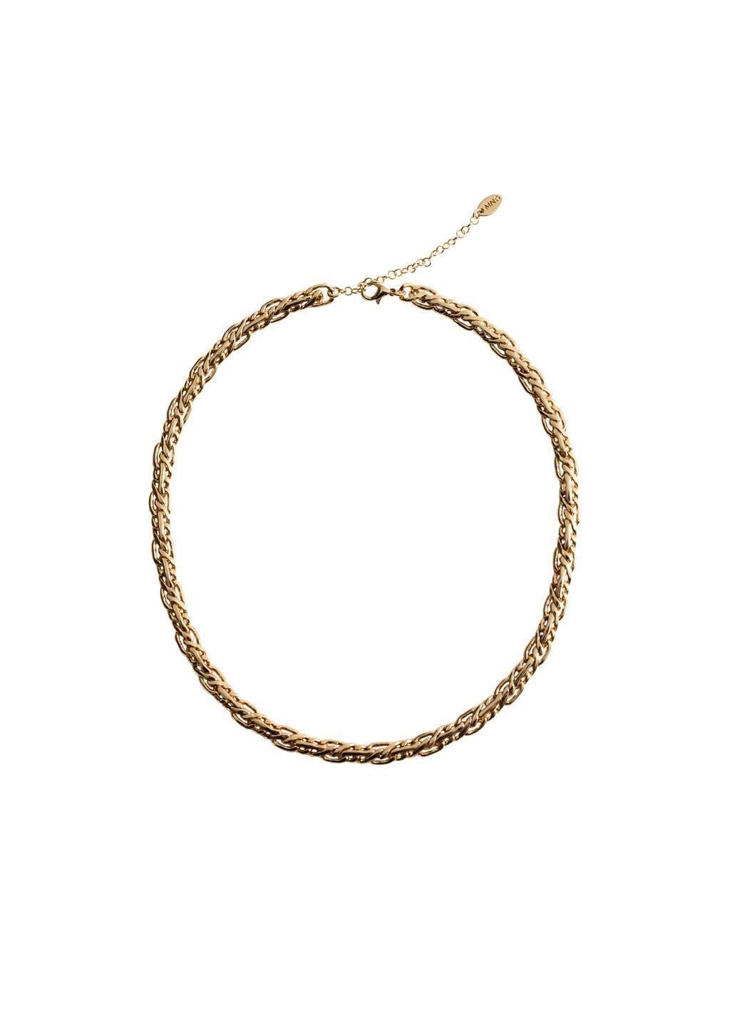 Gold Necklace With Mini Links, 0201_OR, large image number 2