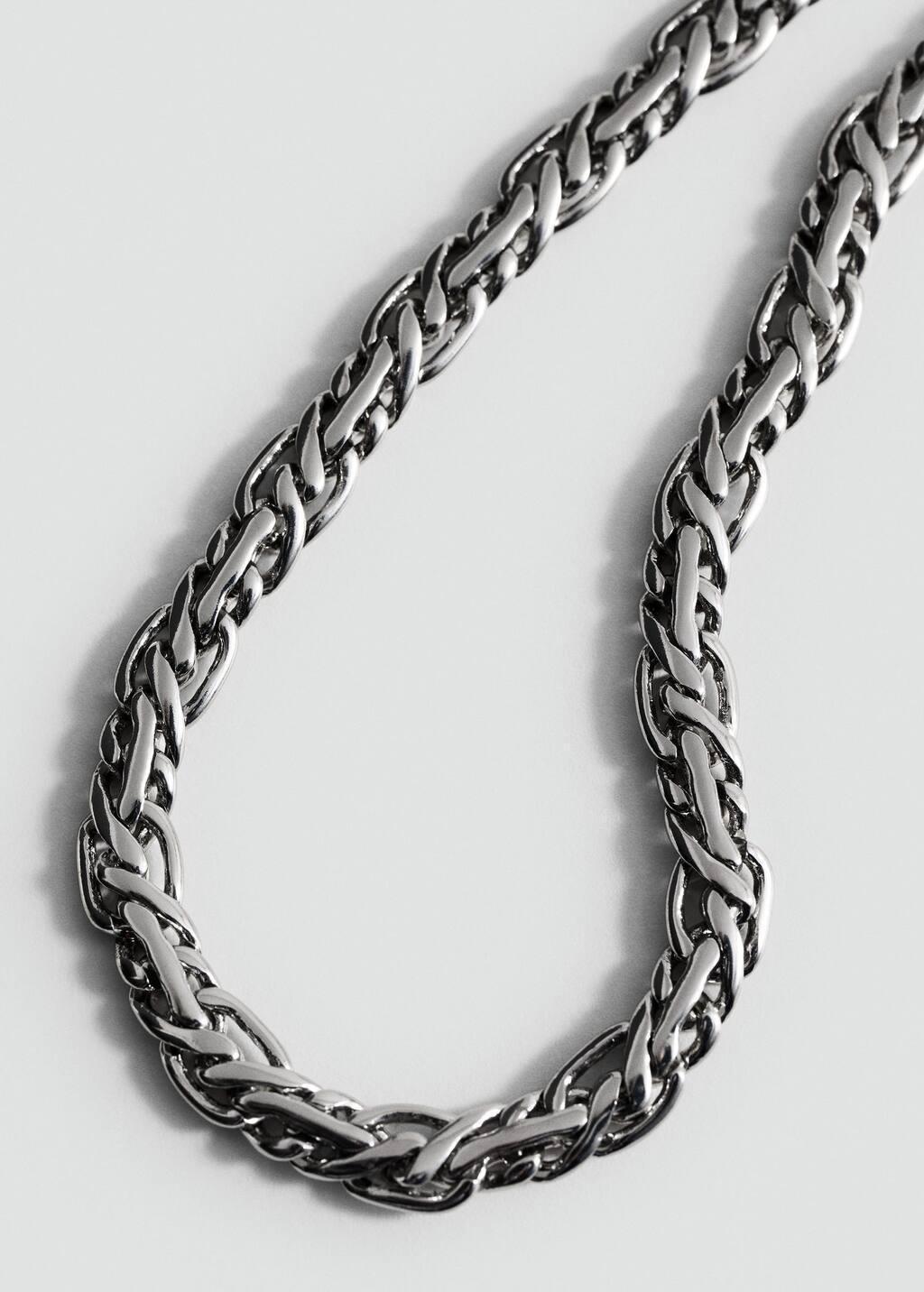 Silver Necklace With Mini Links, Silver, large image number 0