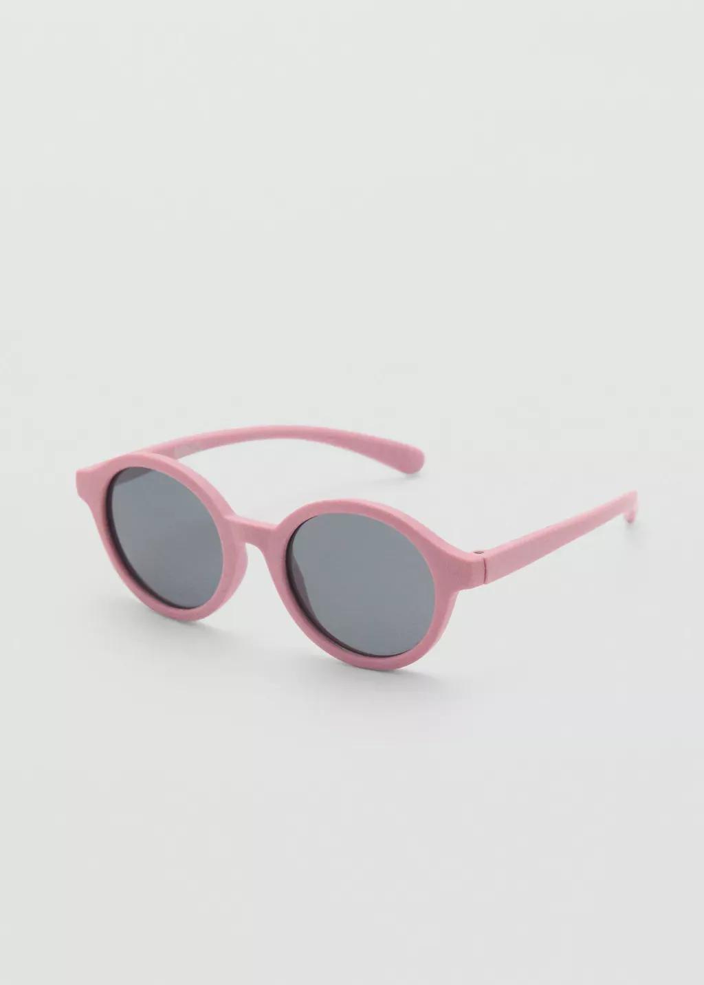 Pink Lt Pastel Matte Frame Sunglasses, Baby Girl, Light-Pastel Pink, large image number 0