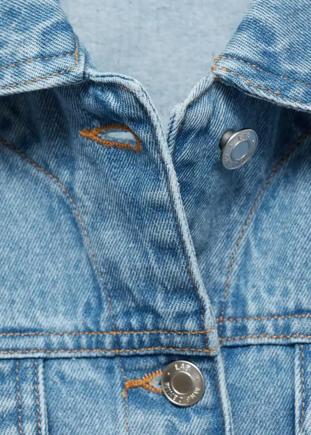 Blue Denim Jacket Medium, Kids Girls, , large image number 2