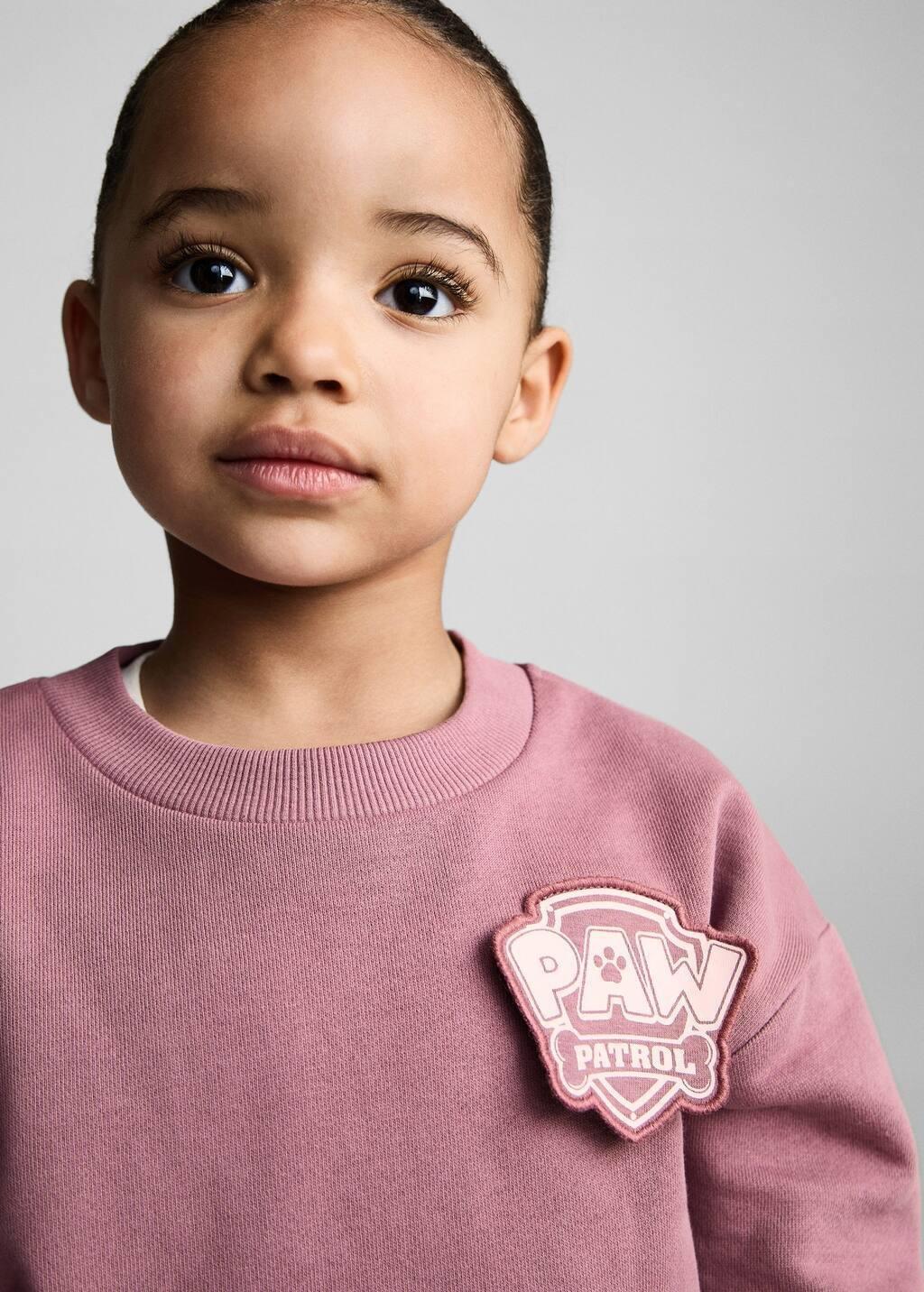 Burgundy Paw Patrol Embroidered Hoodie, Kids Girls, , large image number 2