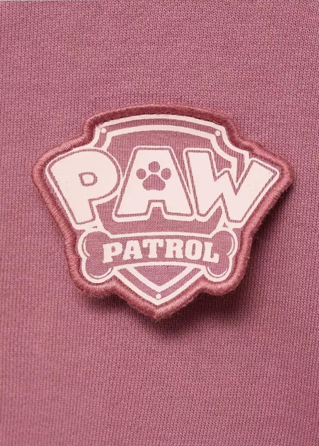 Burgundy Paw Patrol Embroidered Hoodie, Kids Girls, , large image number 4