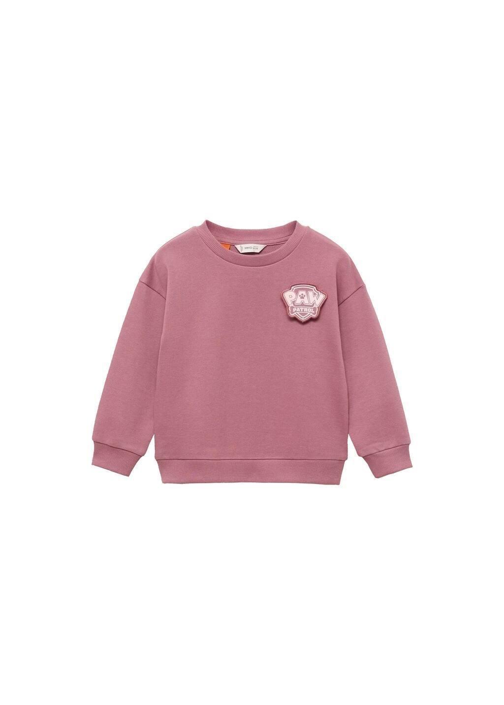 Burgundy Paw Patrol Embroidered Hoodie, Kids Girls, , large image number 5
