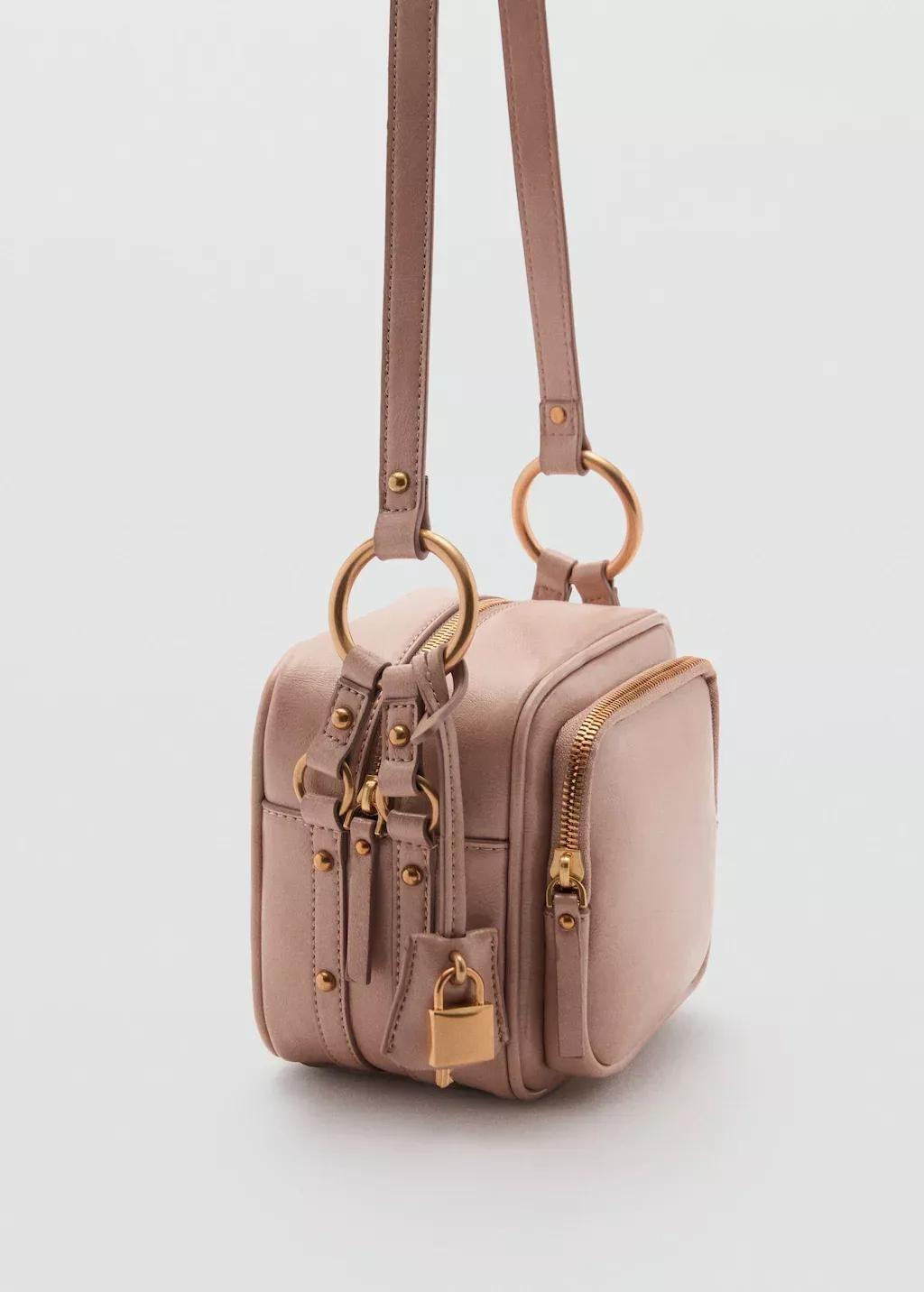 Pink Lt Pastel Square Crossbody Bag, Light-Pastel Pink, large image number 0