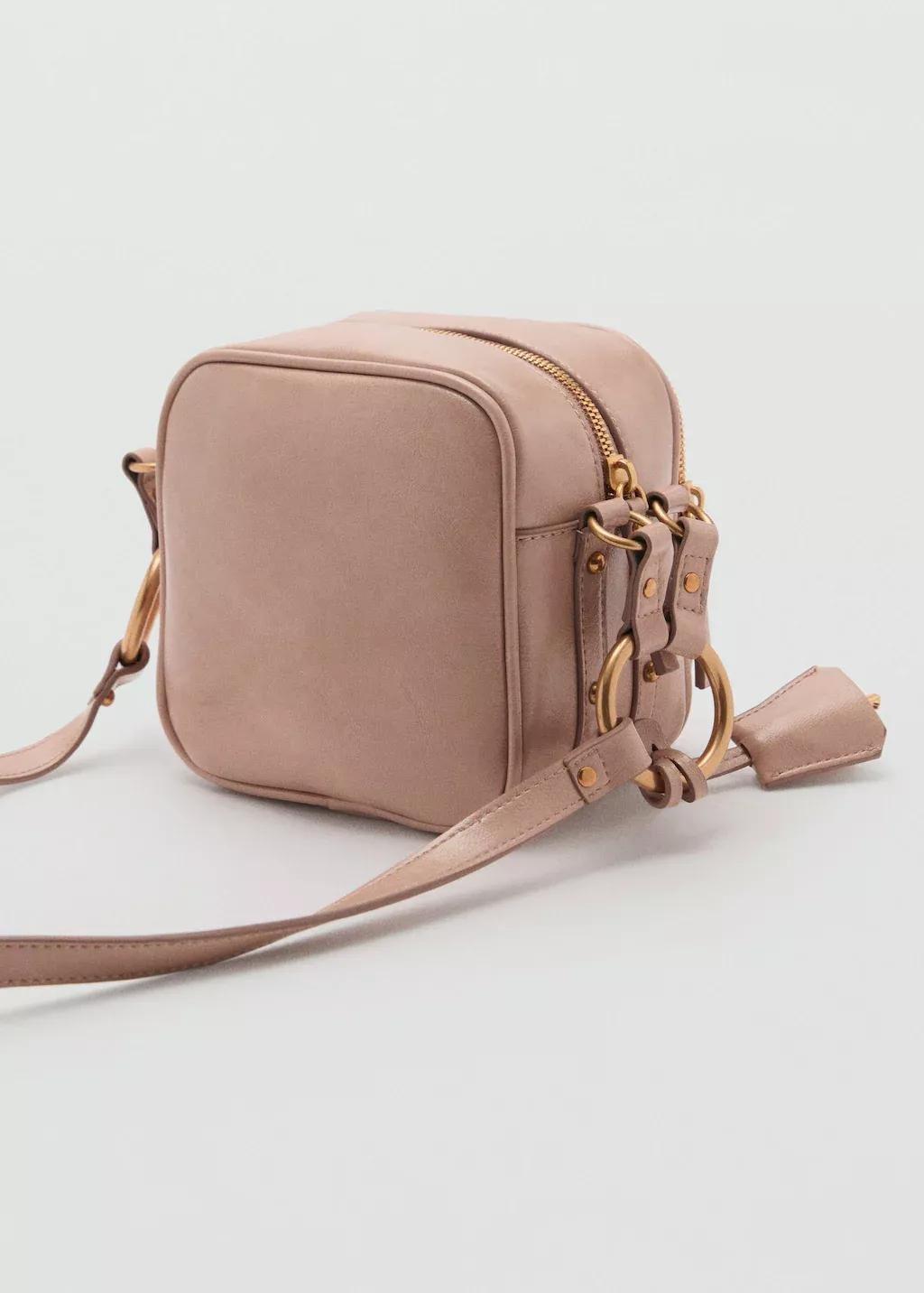 Pink Lt Pastel Square Crossbody Bag, Light-Pastel Pink, large image number 1