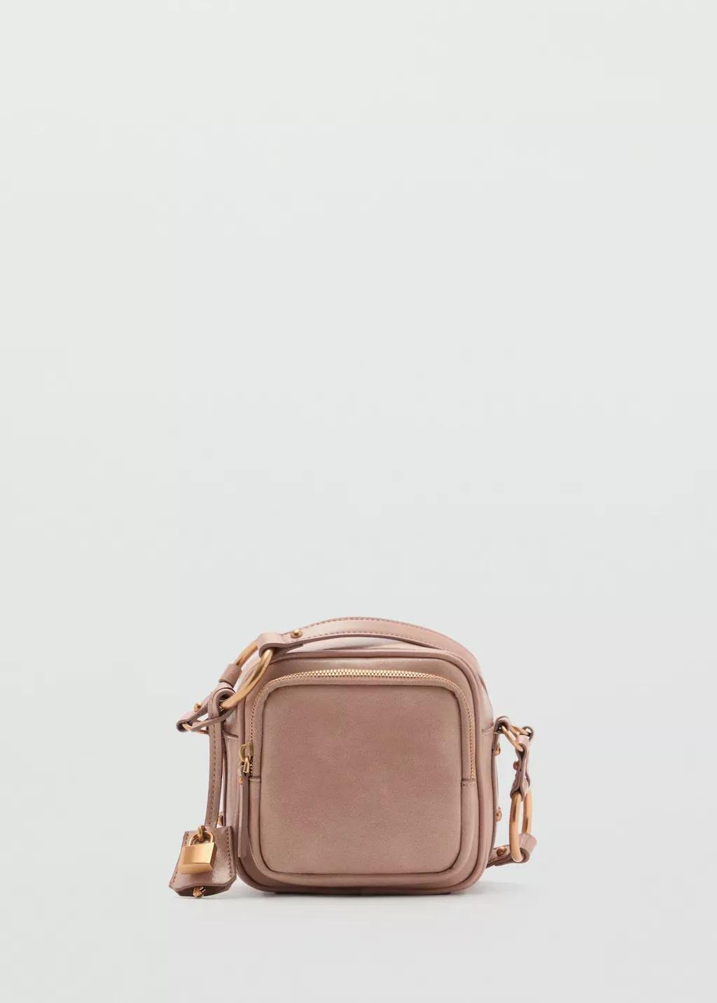 Pink Lt Pastel Square Crossbody Bag, Light-Pastel Pink, large image number 3