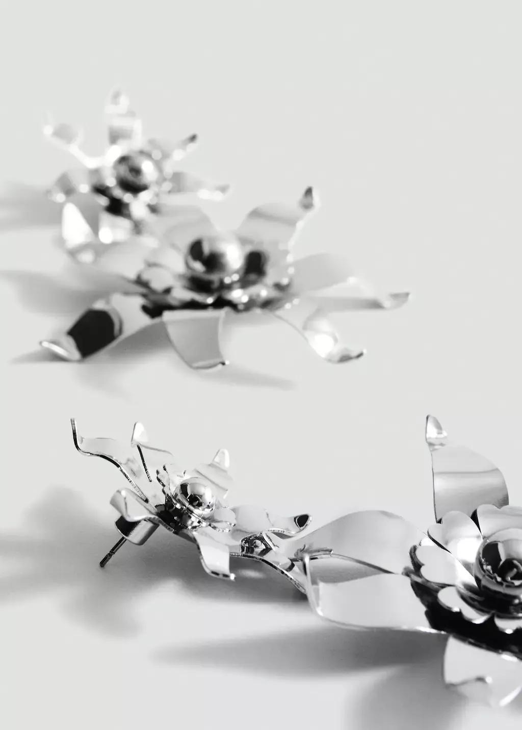 Silver Unisex Earrings, 0201_PL, large image number 0