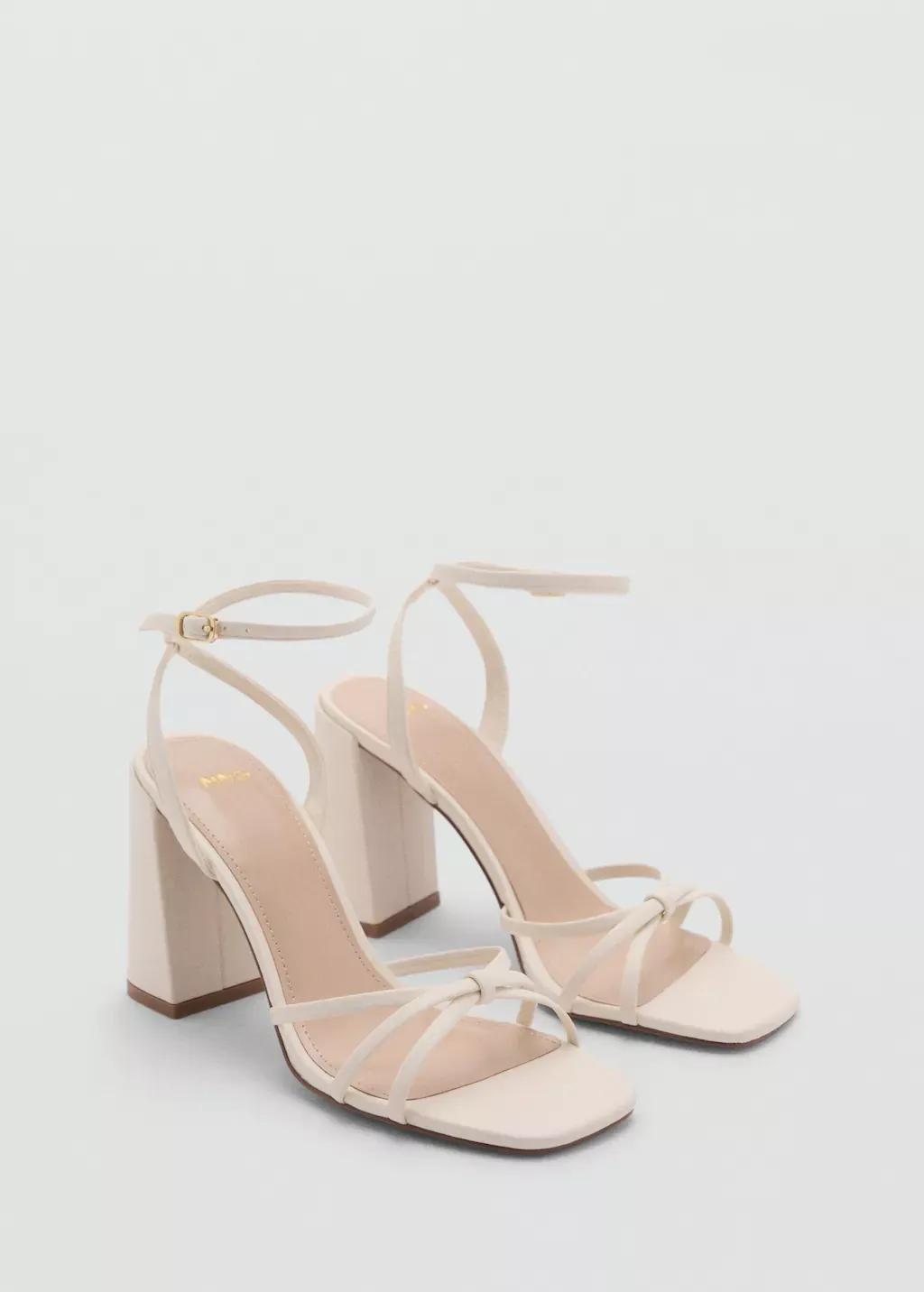 Pink Lt Pastel Strappy Heeled Sandals, , medium