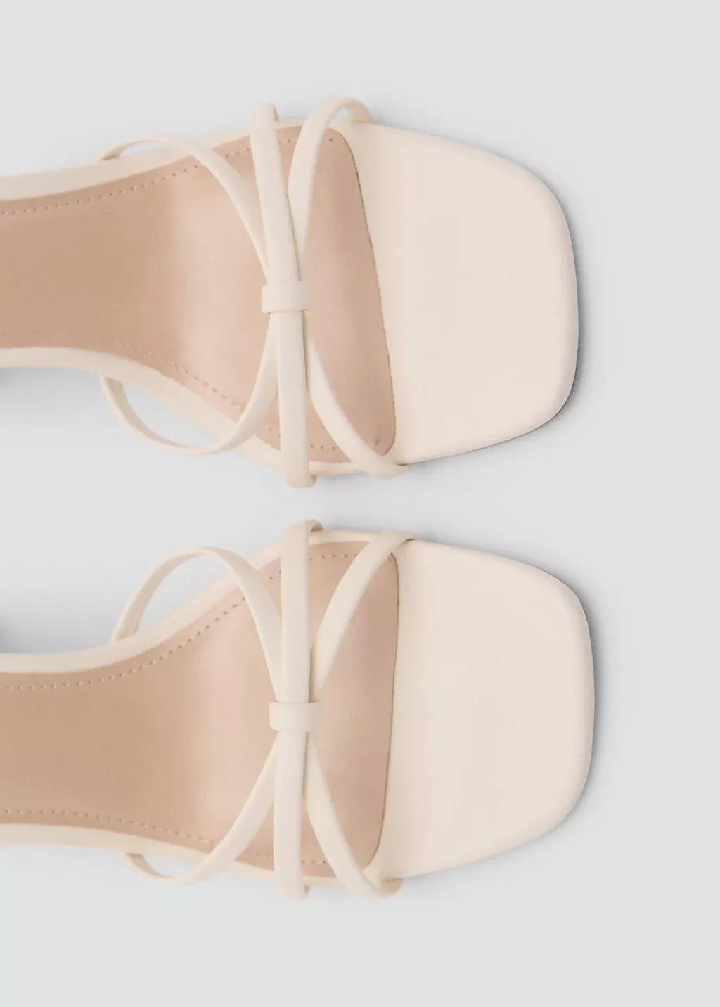 Pink Lt Pastel Strappy Heeled Sandals, , large image number 1
