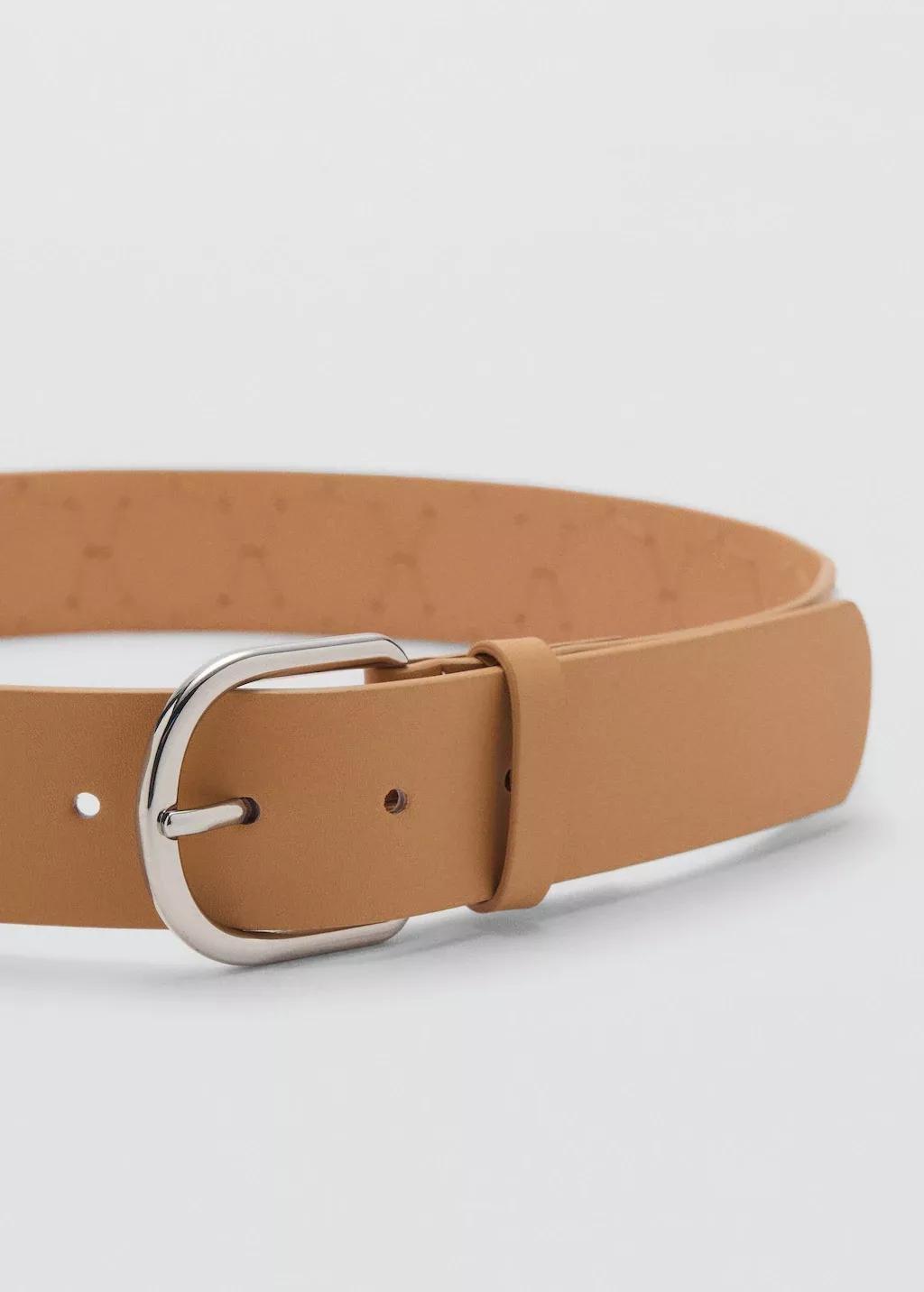 Beige Combined Mirror Belt, , large image number 0