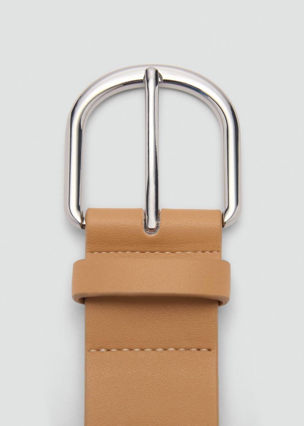Beige Combined Mirror Belt, , large image number 1