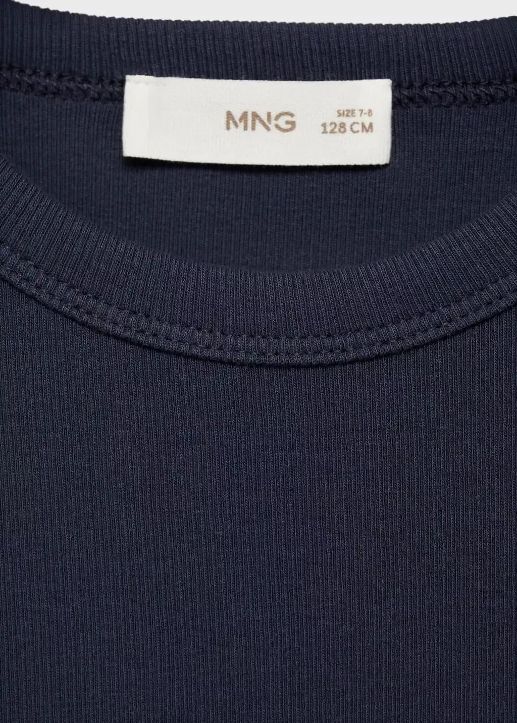 NAVY Knitted cropped top, Kids Girl, , large image number 2
