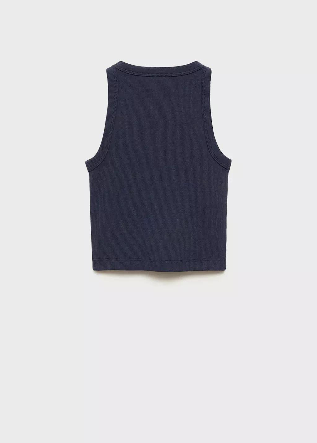 NAVY Knitted cropped top, Kids Girl, , large image number 4