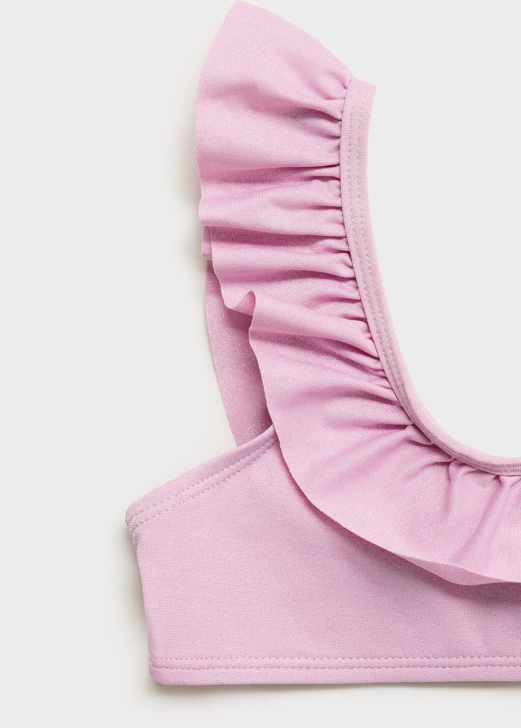 Pink Ruffled Bikini, Kids Girl, , large image number 2