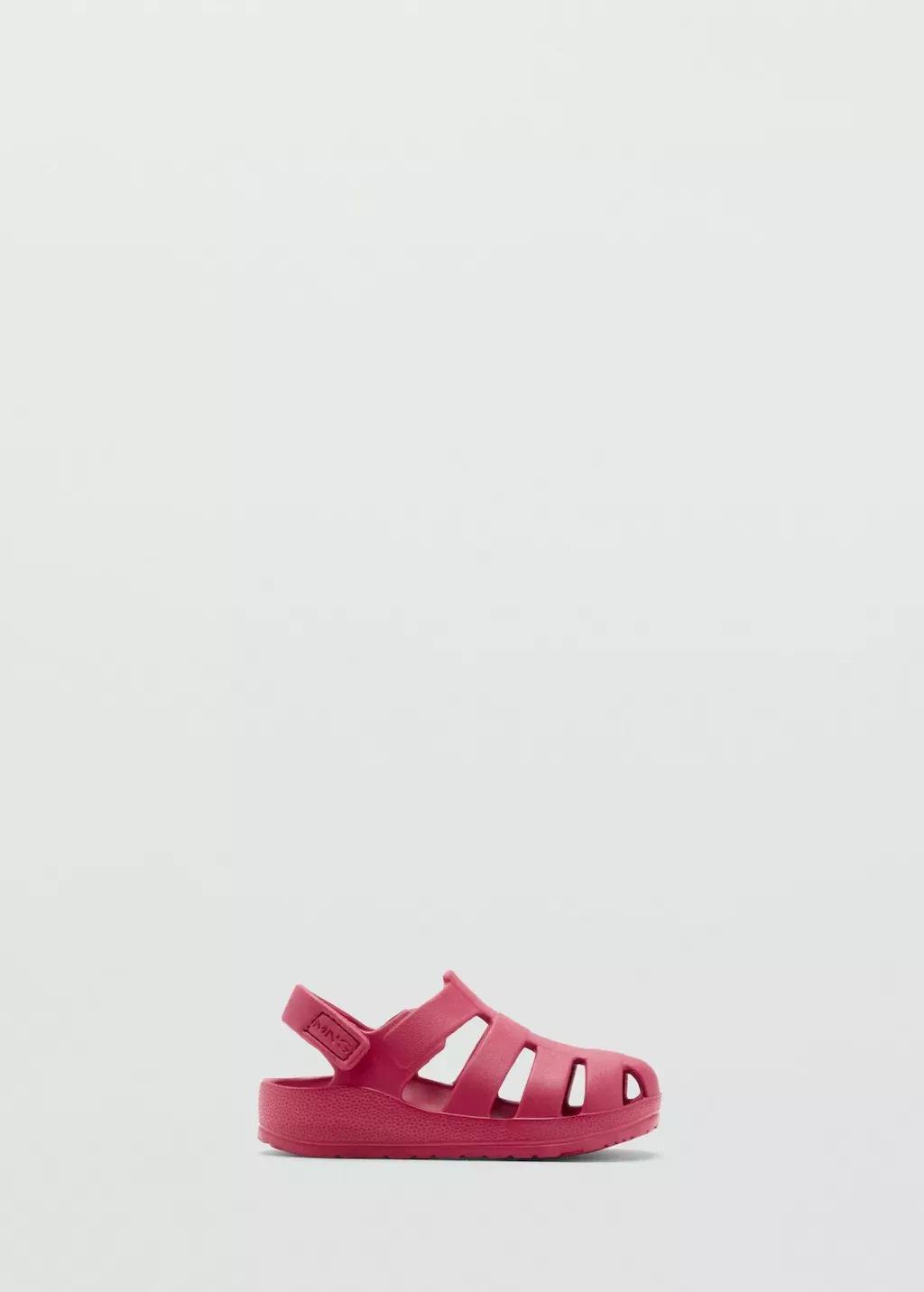 Red Crab Sandals, Baby Girl, , large image number 3