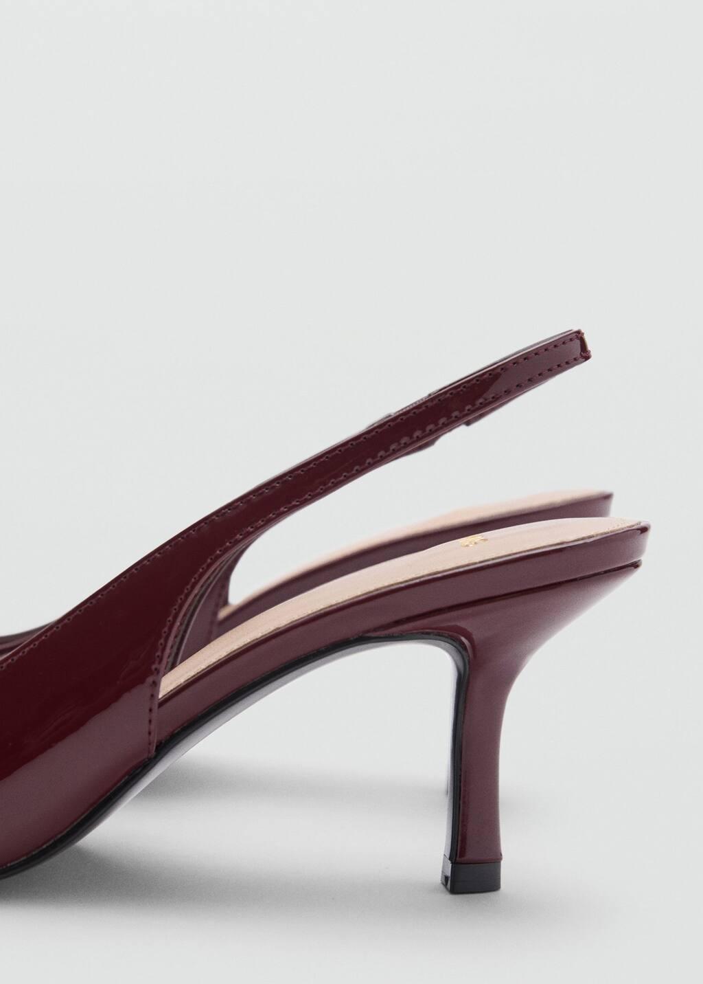 Red Pointed-Toe Heeled Shoes, , large image number 1