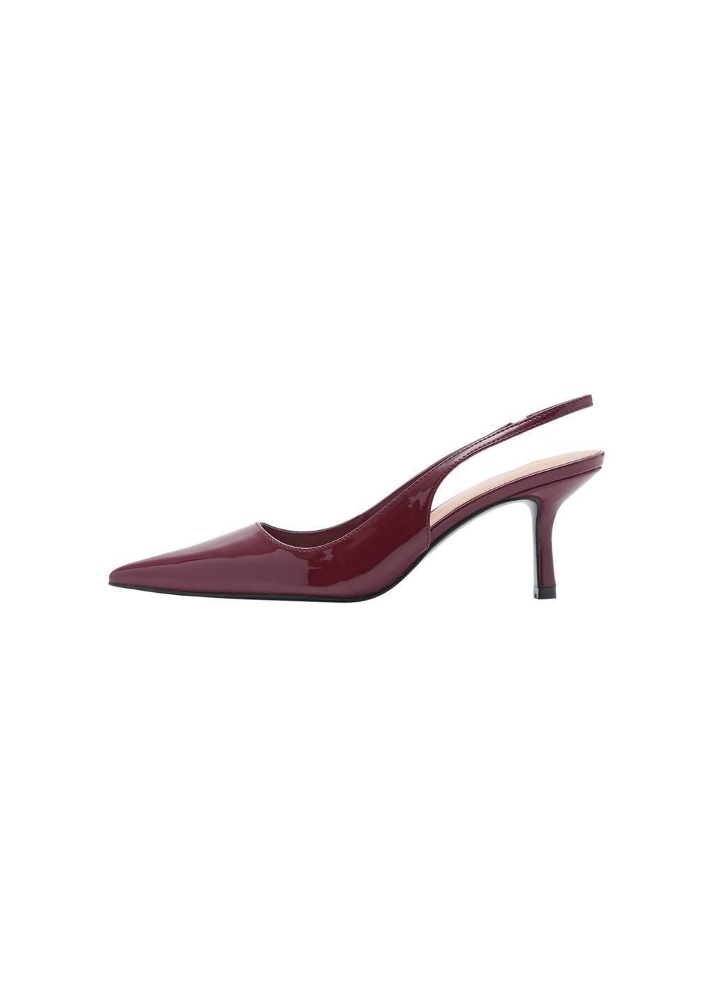 Red Pointed-Toe Heeled Shoes, , large image number 3