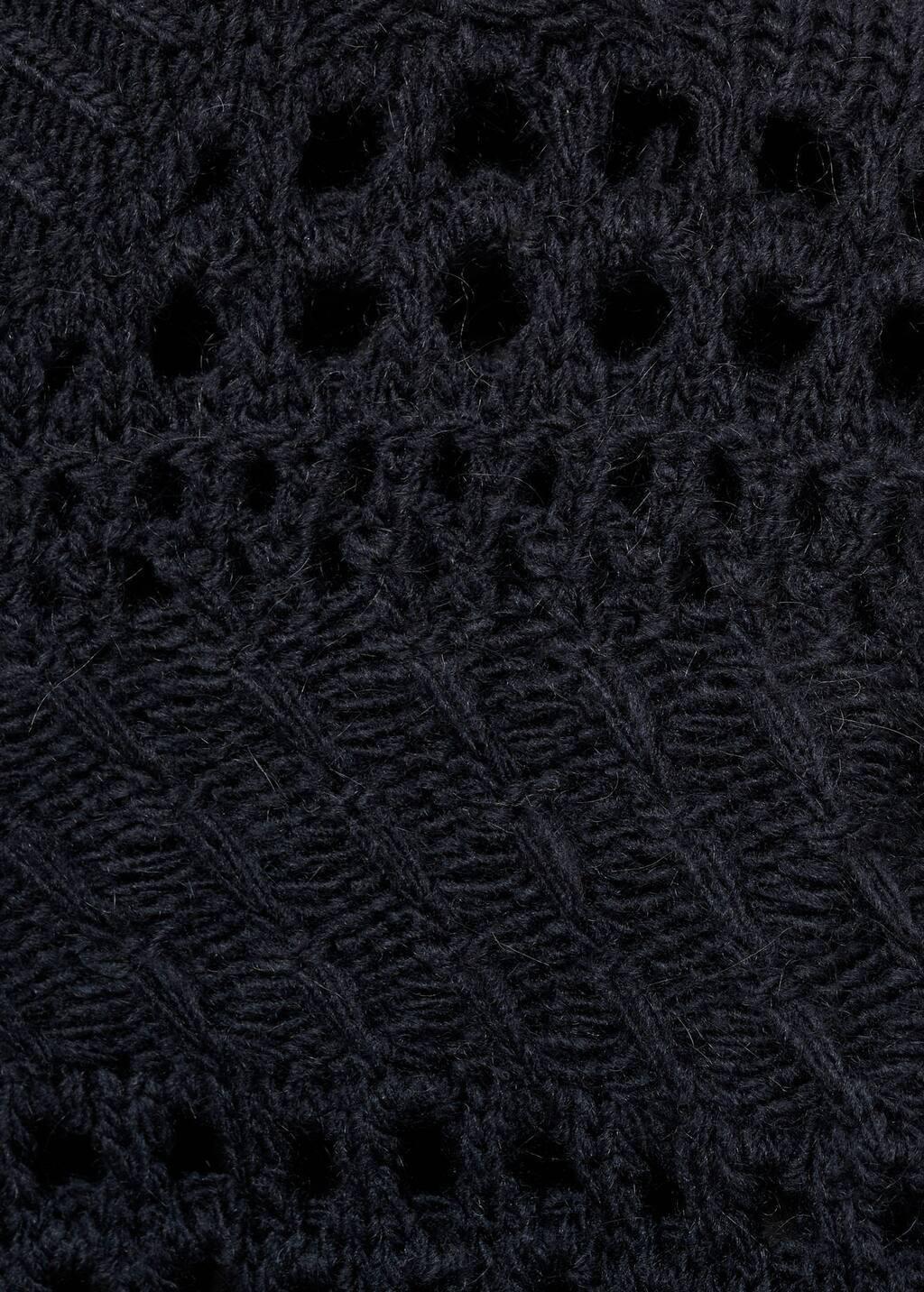 Navy Work Knit Sweater, , large image number 2
