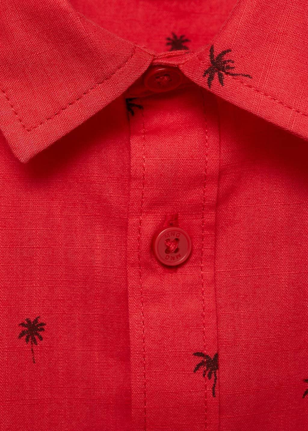 Red Short Sleeve Shirt, Kids Boy, , large image number 2