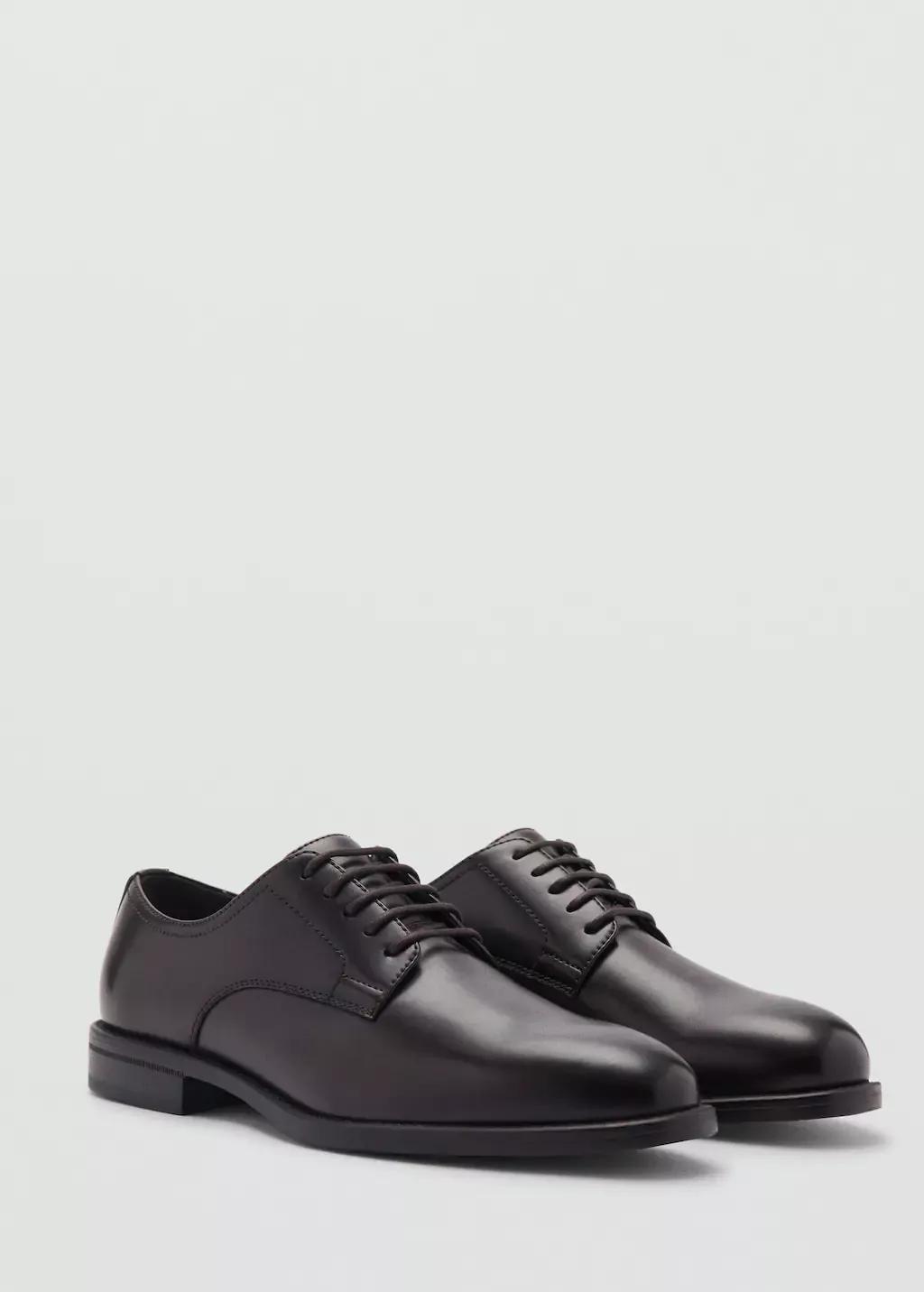 Brown Blucher Suit Shoes, , medium