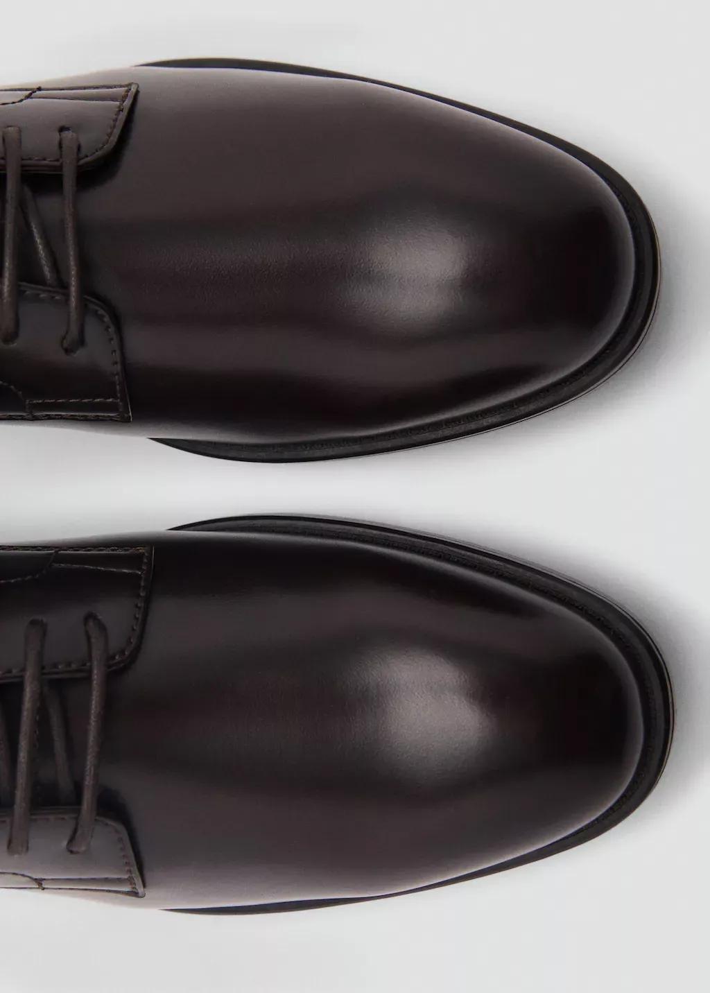 Brown Blucher Suit Shoes, , large image number 2